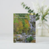 Silver Cascade Postcard Postkarte (Stehend Vorderseite)