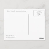 Silver Cascade Postcard Postkarte (Rückseite)