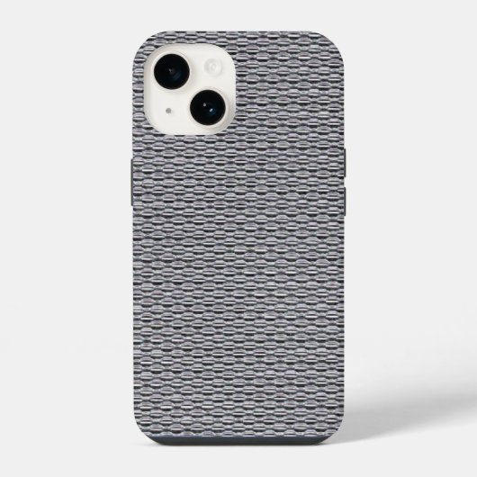 Silver Chainmaille iPhone Hülle (Rückseite)