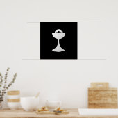 Silver Chalice und Host Poster (Küche)