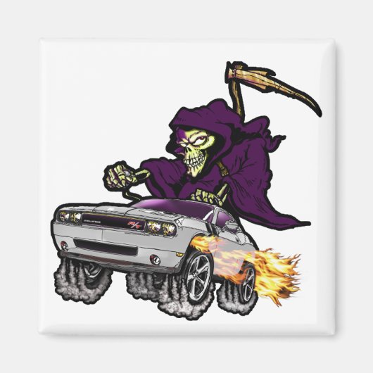 Silver Challenger R/T Magnet (Vorne)