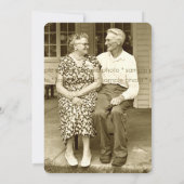 Silver Champagne Cheers 25 Jahre Hochzeit Einladung (Rückseite)