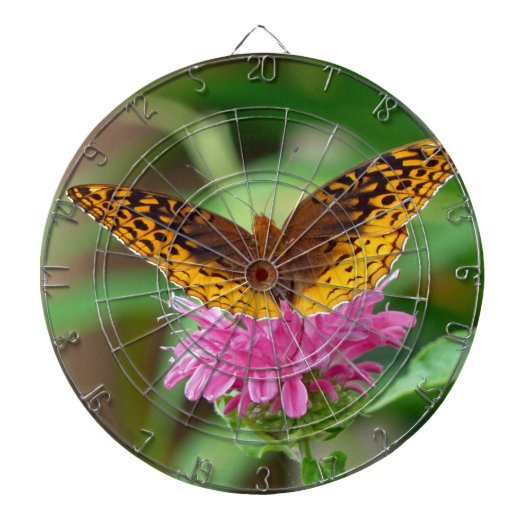 Silver Checkerspot Butterfly Dartscheibe (vorne)