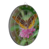 Silver Checkerspot Butterfly Dartscheibe (Vorderseite Links)