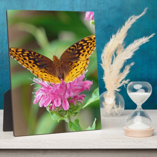 Silver Checkerspot Butterfly Fotoplatte (Seite)