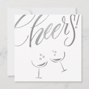 Silver Cheers Glasses Ankündigung