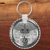 Silver Chiropraktor Schlüsselanhänger (Vorderseite)