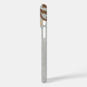 Silver Chocolate Elegante Phone Case (Rückseite / Links)