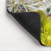 Silver Cholla Cactus Wildblumen Mousepad (Ecke)