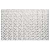 Silver Christmas Engel of Peace Seamless Pattern Stoff (Yard (91,4 cm))