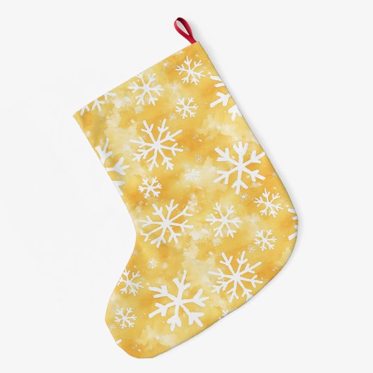 Silver Christmas Lila Button Rote Streifen Großer Weihnachtsstrumpf (Rückseite (Hängend))