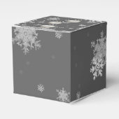 Silver Christmas Ornaments Gefälligkeitsbox Geschenkschachtel (Vorderseite)