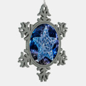 Silver Christmas Star von Bethlehem Ornament (Links)