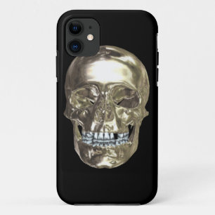 Silver Chrome Skull iPhone 5G Fall Case-Mate iPhone Hülle
