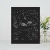 Silver Chrome wie Libra Zodiac Sign auf Hevelius (Stehend Vorderseite)