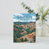Silver City USA Postkarte (Stehend Vorderseite)