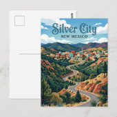 Silver City USA Postkarte (Vorne/Hinten)