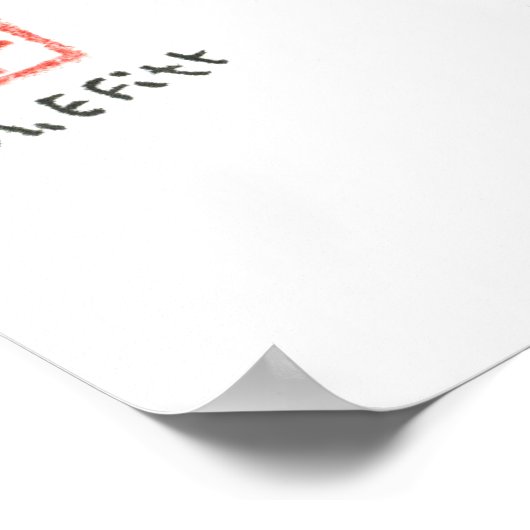 Silver Clarity, Enso Poster (Ecke)