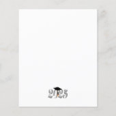 Silver Class of 2025 Abschluss Ankündigung (Rückseite)