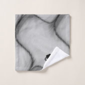 Silver Comedy and Tragedy Theater Design Car Flag Badhandtuch Set (Waschlappen)