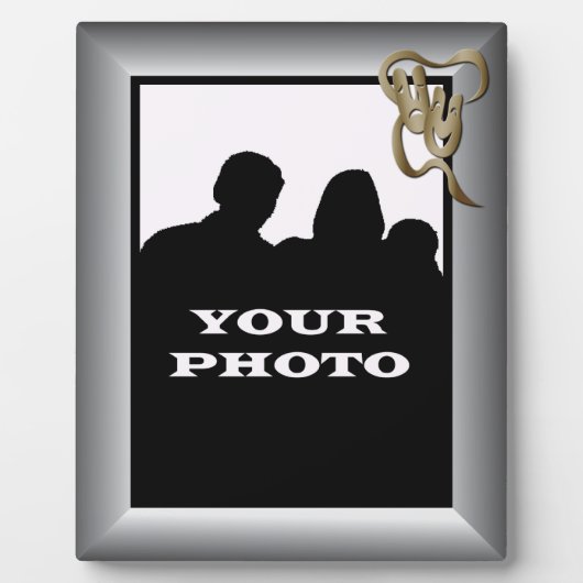 Silver Comedy Tragedy Gold Maske 8x10 Foto Plaque Fotoplatte (Vorderseite)