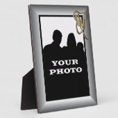 Silver Comedy Tragedy Gold Maske 8x10 Foto Plaque Fotoplatte (Seite)