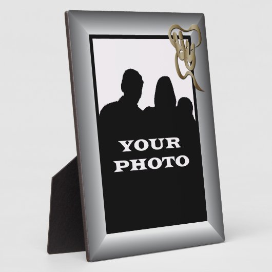 Silver Comedy Tragedy Gold Maske 8x10 Foto Plaque Fotoplatte (Seite)