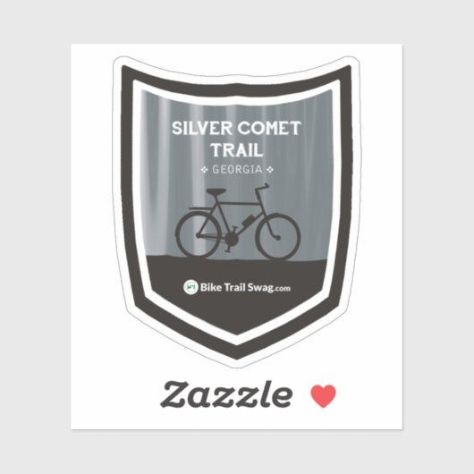 Silver Comet Trail Aufkleber (Blatt)