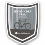 Silver Comet Trail Aufkleber (Vorderseite)