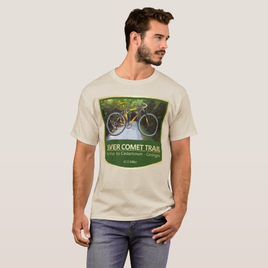 Silver Comet Trail (bike2) T-Shirt (Vorne ganz)