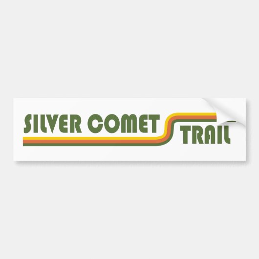 Silver Comet Trail Georgia Autoaufkleber (Vorne)