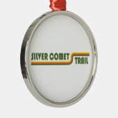 Silver Comet Trail Georgia Ornament Aus Metall (Rechts)