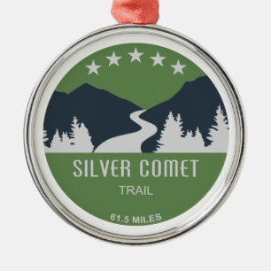 Silver Comet Trail Georgia Ornament Aus Metall