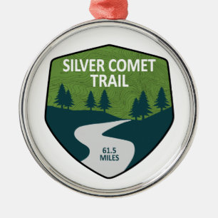 Silver Comet Trail Georgia Ornament Aus Metall