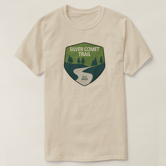 Silver Comet Trail Georgia T-Shirt (Design vorne)