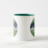 Silver Comet Trail Georgia Zweifarbige Tasse (Mittel)