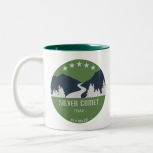 Silver Comet Trail Georgia Zweifarbige Tasse