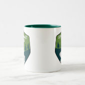 Silver Comet Trail Georgia Zweifarbige Tasse (Mittel)