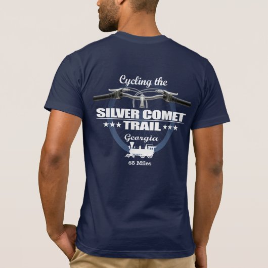 Silver Comet Trail (H2) T-Shirt (Rückseite)
