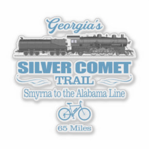 Silver Comet Trail (RT2) Aufkleber
