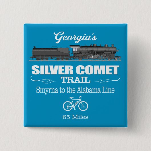 Silver Comet Trail (RT2) Button (Vorderseite)