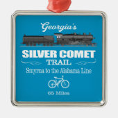 Silver Comet Trail (RT2) Ornament Aus Metall (Vorne)