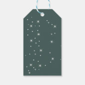 Silver Confetti, Christmas Red Truck Pine Tree Sch Geschenkanhänger (Rückseite)