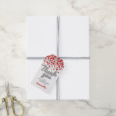 Silver Confetti Gift Tags Geschenkanhänger (Mit Garn)