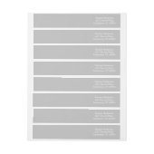 Silver Contemporary Monochromatic (Bogen)