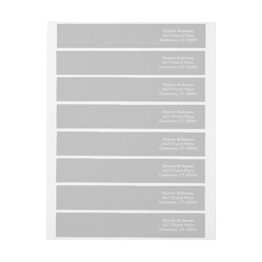 Silver Contemporary Monochromatic (Bogen)