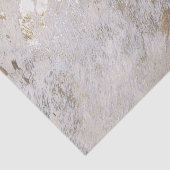 Silver Cowhide Print Metallic Packpapier Seidenpapier (Detail)
