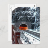 Silver Creek Tunnel Postkarte (Vorne/Hinten)
