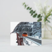 Silver Creek Tunnel Postkarte (Stehend Vorderseite)