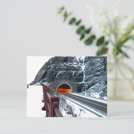 Silver Creek Tunnel Postkarte (Stehend Vorderseite)